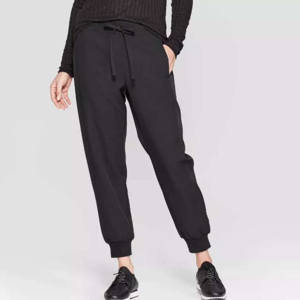 Straight Leg Cuffed Lounge Pants Size Small